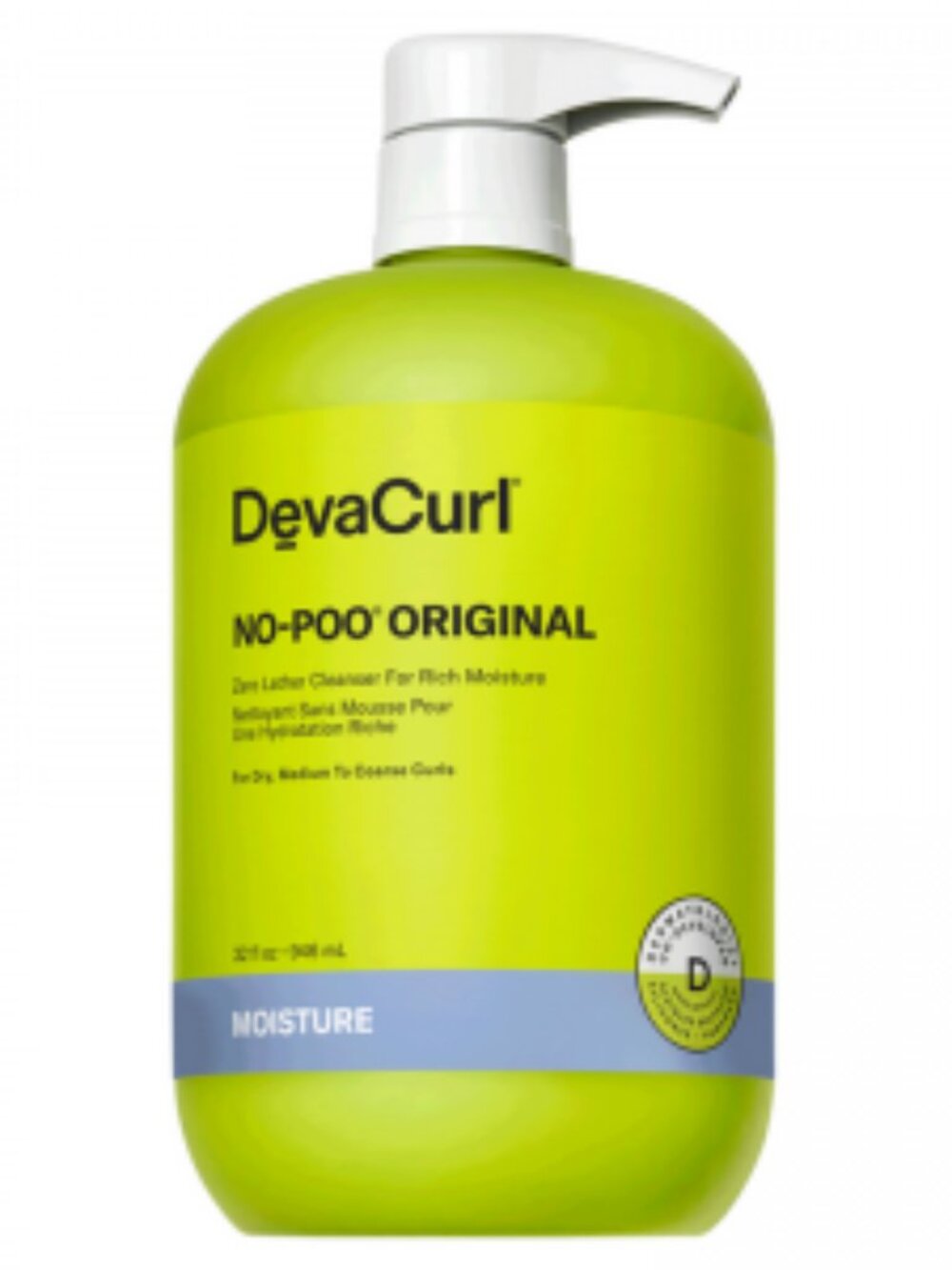 DevaCurl No-Poo Original Zero Lather Cleanser 32 Oz